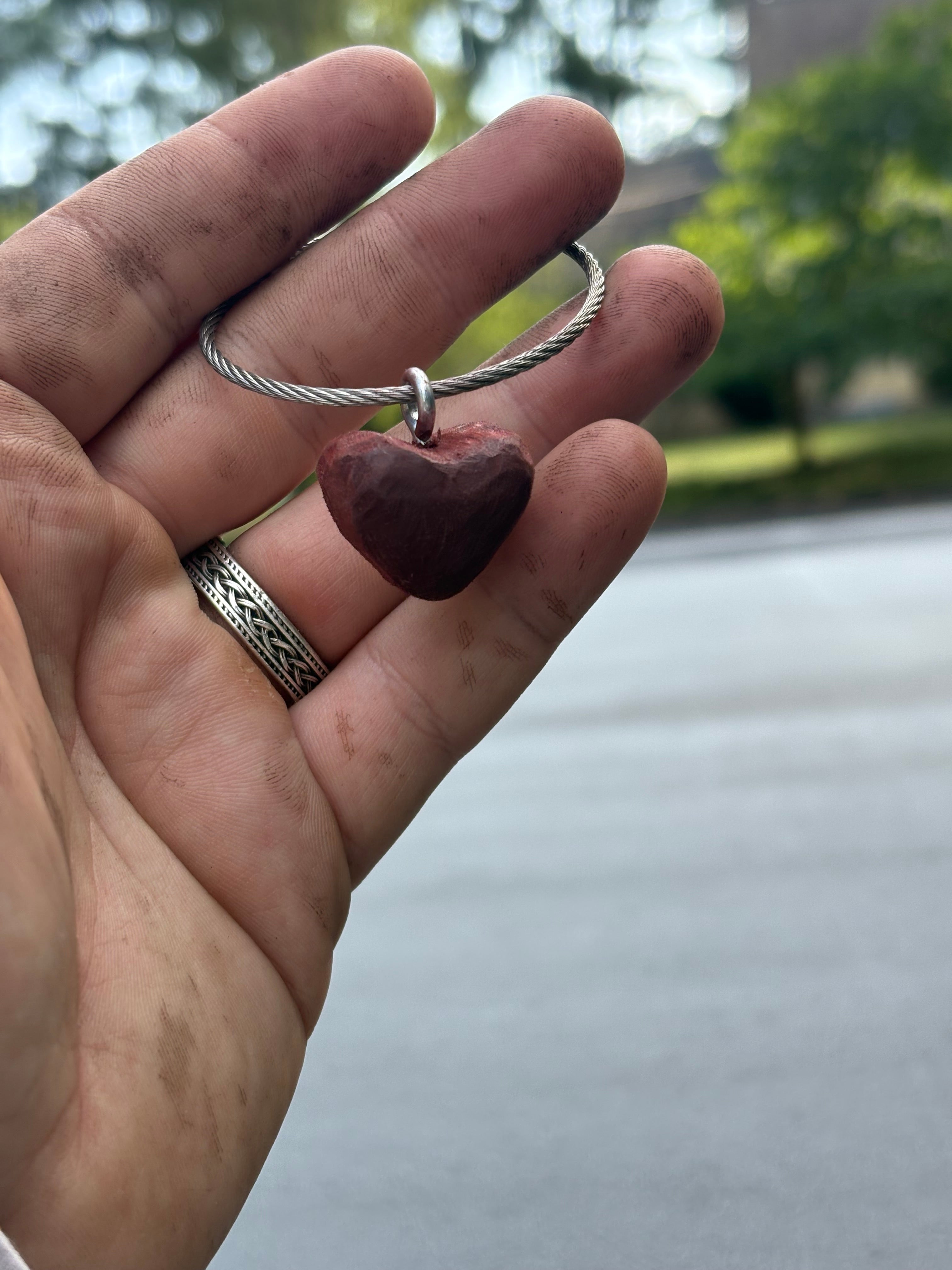 The Heart keychain