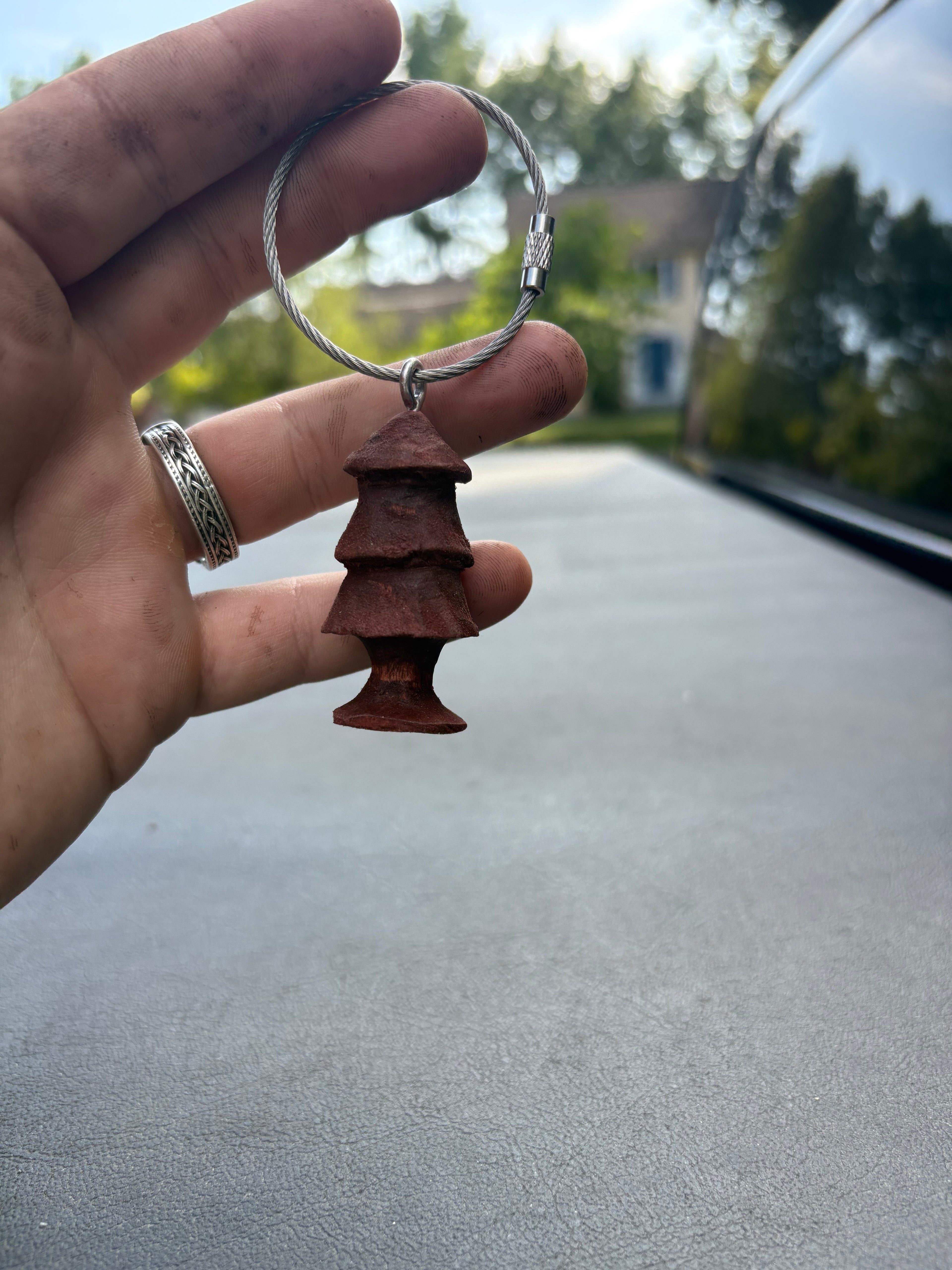 The Pine tree Keychain